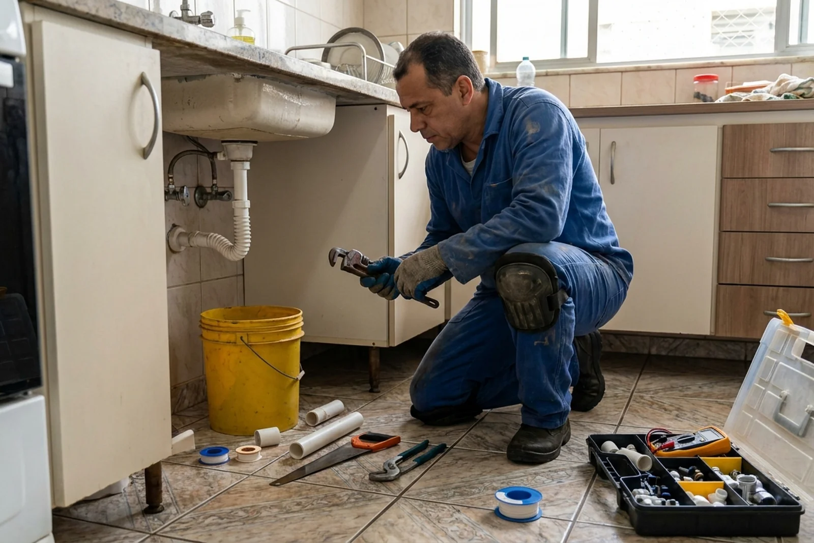 Reparos hidráulicos e detecção de vazamento em Itajaí-SC